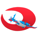 Official artwork of Salamence (Mega Salamence)