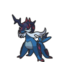 Official artwork of Samurott (Hisuian Samurott)
