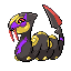 Official artwork of Seviper FireRed & LeafGreen