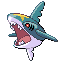 Official artwork of Sharpedo FireRed & LeafGreen