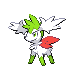 Official artwork of Shaymin (Sky Forme) Platinum