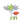 Official artwork of Shaymin (Sky Forme) Omega Ruby & Alpha Sapphire