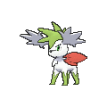 Official artwork of Shaymin (Sky Forme) X & Y