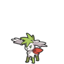 Official artwork of Shaymin (Sky Forme) Scarlet & Violet