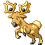 Official artwork of Stantler FireRed & LeafGreen
