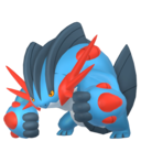 Official artwork of Swampert (Mega Swampert)