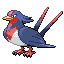Official artwork of Swellow FireRed & LeafGreen