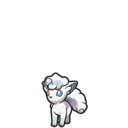 Official artwork of Vulpix (Alolan Vulpix) Scarlet & Violet