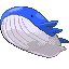 Official artwork of Wailord FireRed & LeafGreen
