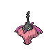 Official artwork of Wormadam (Trash Cloak) HeartGold & SoulSilver