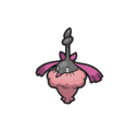 Official artwork of Wormadam (Trash Cloak) Brilliant Diamond & Shining Pearl