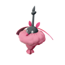 Official artwork of Wormadam (Trash Cloak) Legends: Arceus