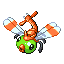Official artwork of Yanma FireRed & LeafGreen