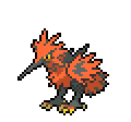Official artwork of Zapdos (Galarian Zapdos) Sword & Shield