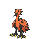 Official artwork of Zapdos (Galarian Zapdos) Scarlet & Violet