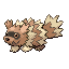 Official artwork of Zigzagoon FireRed & LeafGreen