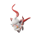 Official artwork of Zorua (Hisuian Zorua) Legends: Arceus