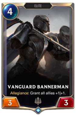 Vanguard Bannerman Vanguard Bannerman Legends of Runeterra