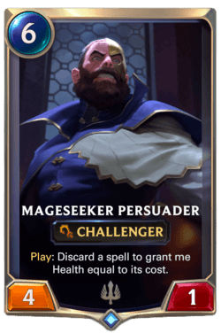 Mageseeker Persuader Mageseeker Persuader Legends of Runeterra