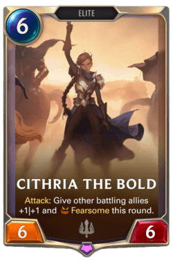 Cithria the Bold Cithria the Bold Legends of Runeterra