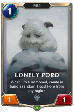Lonely Poro Lonely Poro Legends of Runeterra