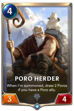 Poro Herder Poro Herder Legends of Runeterra