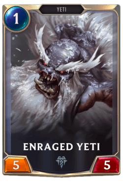 Enraged Yeti Enraged Yeti Legends of Runeterra