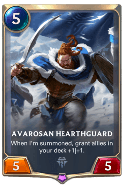 Avarosan Hearthguard Avarosan Hearthguard Legends of Runeterra