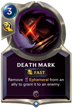 Death Mark Death Mark Legends of Runeterra
