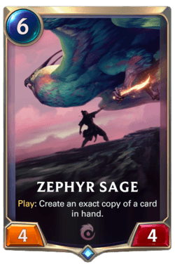 Zephyr Sage Zephyr Sage Legends of Runeterra