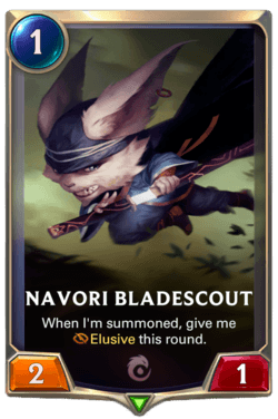 Navori Bladescout Navori Bladescout Legends of Runeterra