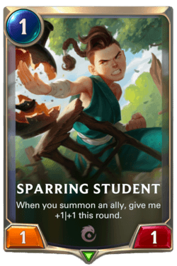 Sparring Student Sparring Student Legends of Runeterra