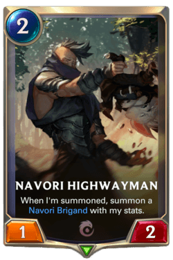 Navori Highwayman Navori Highwayman Legends of Runeterra