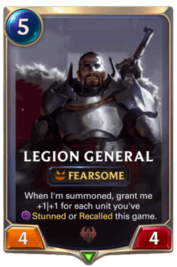 Legion General Legion General Legends of Runeterra