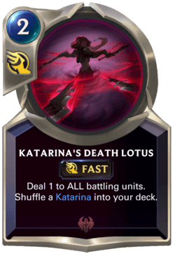 Katarina's Death Lotus Katarina's Death Lotus Legends of Runeterra