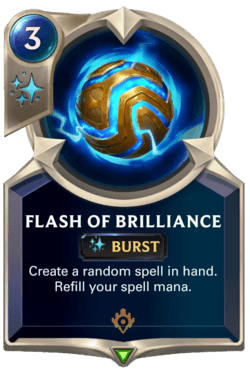 Flash of Brilliance Flash of Brilliance Legends of Runeterra