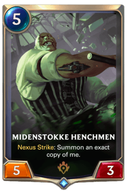 Midenstokke Henchmen Midenstokke Henchmen Legends of Runeterra