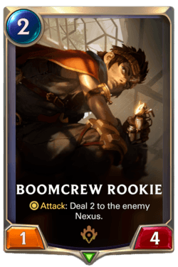 Boomcrew Rookie Boomcrew Rookie Legends of Runeterra