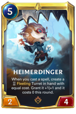 Heimerdinger 2 Heimerdinger 2 Legends of Runeterra