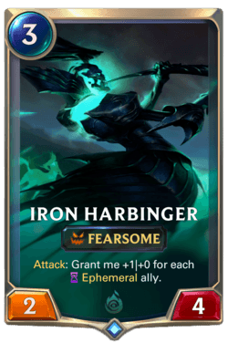Iron Harbinger Iron Harbinger Legends of Runeterra