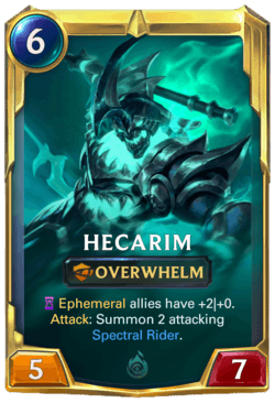 Hecarim 2 Hecarim 2 Legends of Runeterra