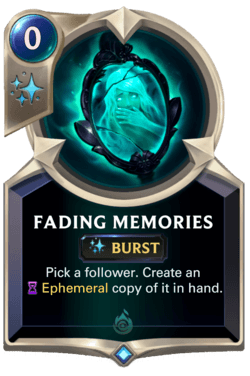 Fading Memories Fading Memories Legends of Runeterra