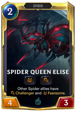 Spider Queen Elise Spider Queen Elise Legends of Runeterra