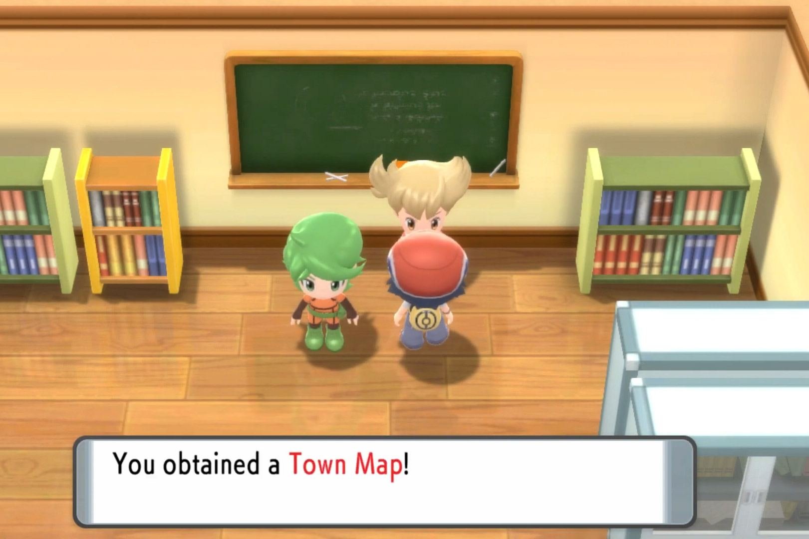 Pokemon sp Town Map Key Item Where To Find