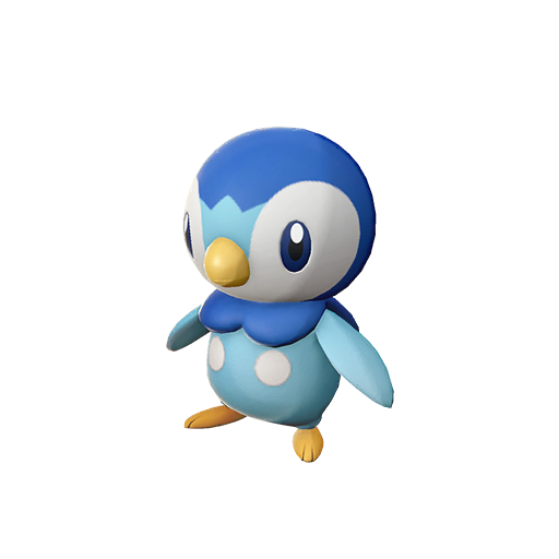 Pokemon Best Nature Piplup, Collection Model Toys