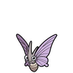 Pokemon Scarlet and Violet Venomoth