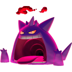 Gigantamax Gengar Wave Attack GIF