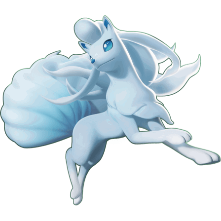 Alolan Ninetales Background