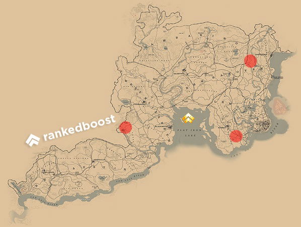 RDR2 Bat Locations