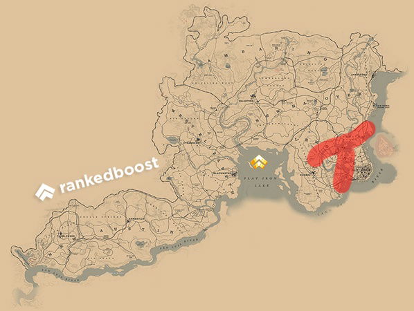 RDR2 Bullfrog Locations